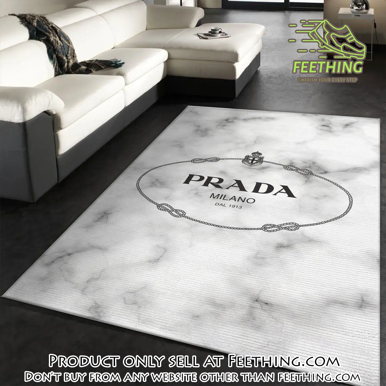 Prada rug bedroom rug floor decor home decor ft4459150